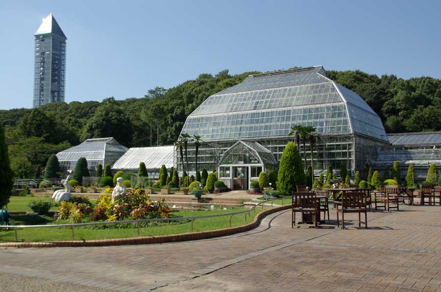 植物園には歴史ある温室があります
