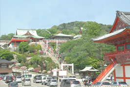 唯一の途中駅がある成田山